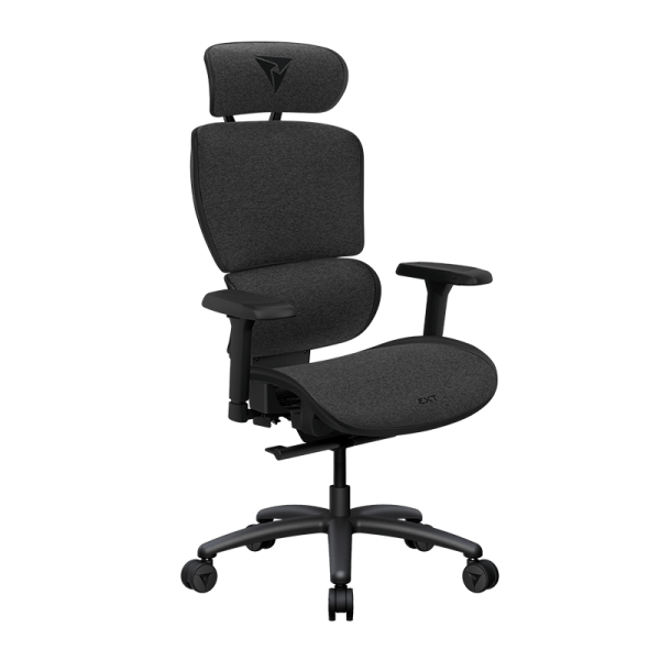 Gamer szék ThunderX3 XTC szövet irodai szék, Loft sötétszürke