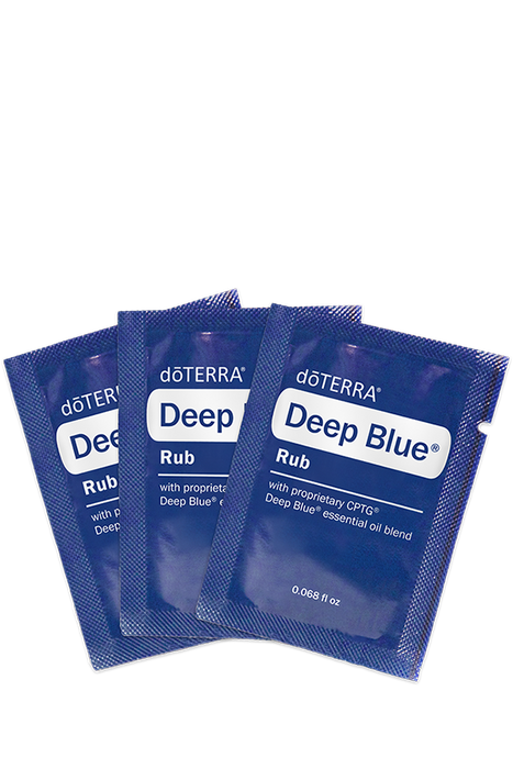 doTERRA Deep Blue Rub enyhítő krém minta