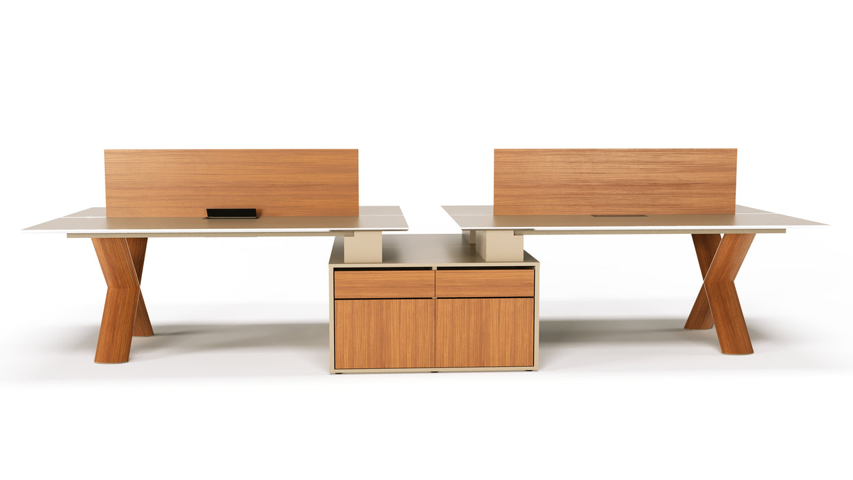 Wieno 4 személyes munkaállomás (több méret)