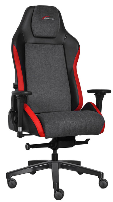 ALTAY Business gamer szék - piros műbőr betét