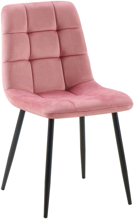 Antibes_etkezoszek_rozsaszin_barsony_szovet_huzattal_fekete_fem_lab_Deluzzo