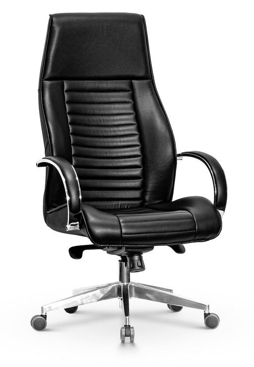 Azzone_vezetoi_forgoszek_fekete_premium_mubor_krom_karfa_krom_csillagtalp_Deluzzo