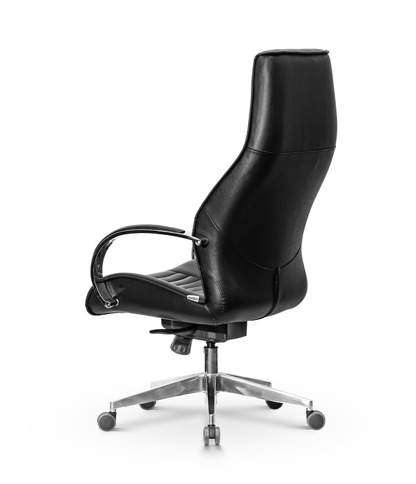Azzone magas háttámlás műbőr irodai vezetői szék, 200 Kg-ig