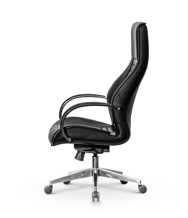 Azzone magas háttámlás műbőr irodai vezetői szék, 200 Kg-ig