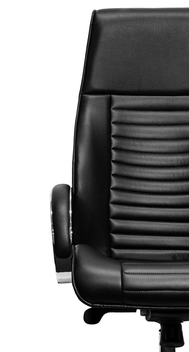 Azzone magas háttámlás műbőr irodai vezetői szék, 200 Kg-ig