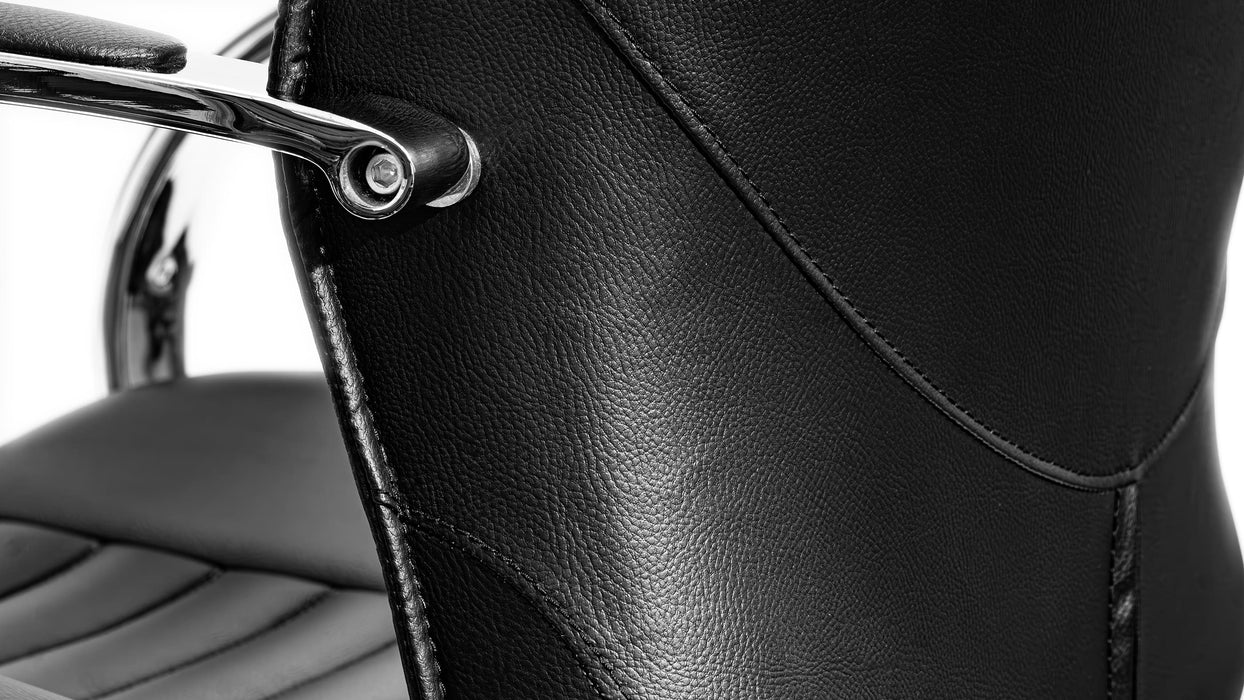 Azzone magas háttámlás műbőr irodai vezetői szék, 200 Kg-ig