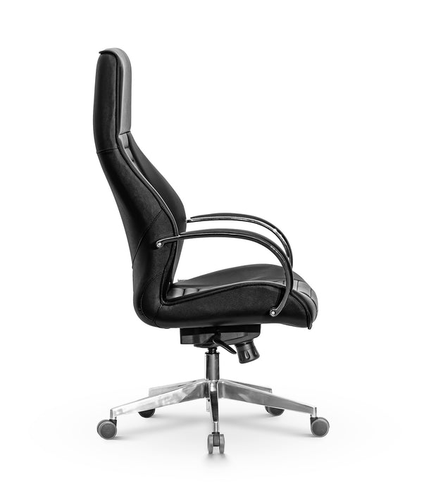 Azzone magas háttámlás műbőr irodai vezetői szék, 200 Kg-ig