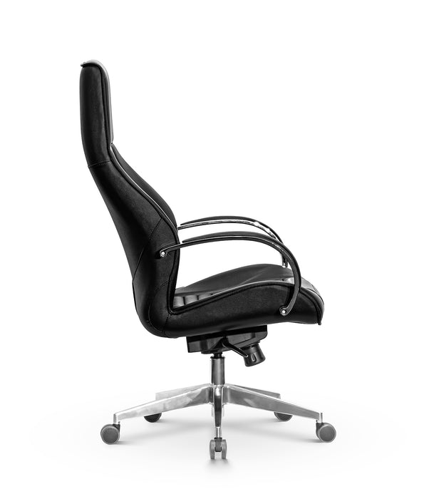 Azzone magas háttámlás műbőr irodai vezetői szék, 200 Kg-ig