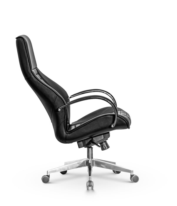 Azzone magas háttámlás műbőr irodai vezetői szék, 200 Kg-ig