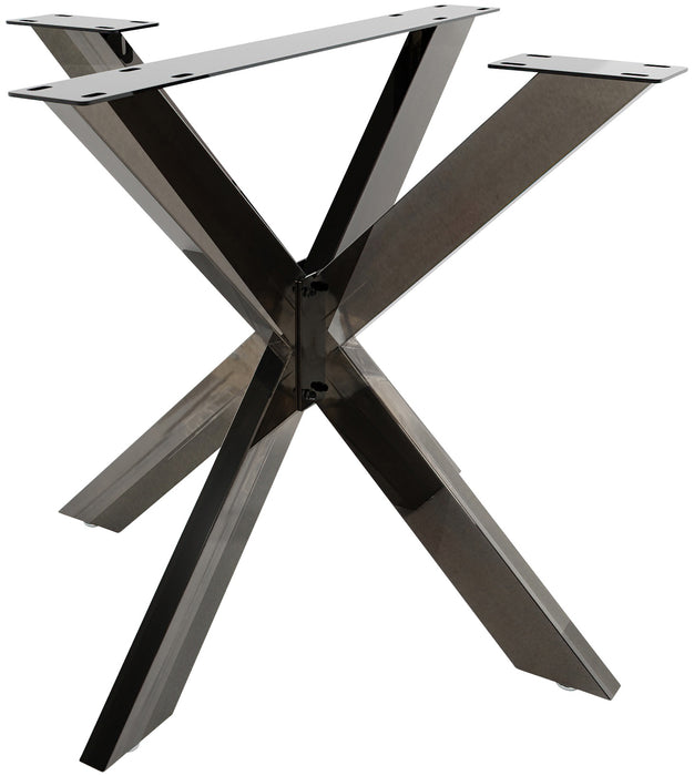 Biloxi_asztallab_fenyes_fekete_Deluzzo