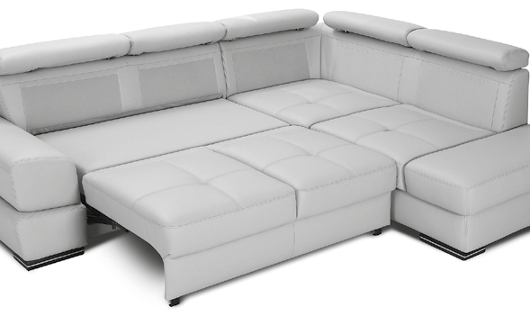 Catania U alakú elemes kanapé, ágyazható, tárolóval