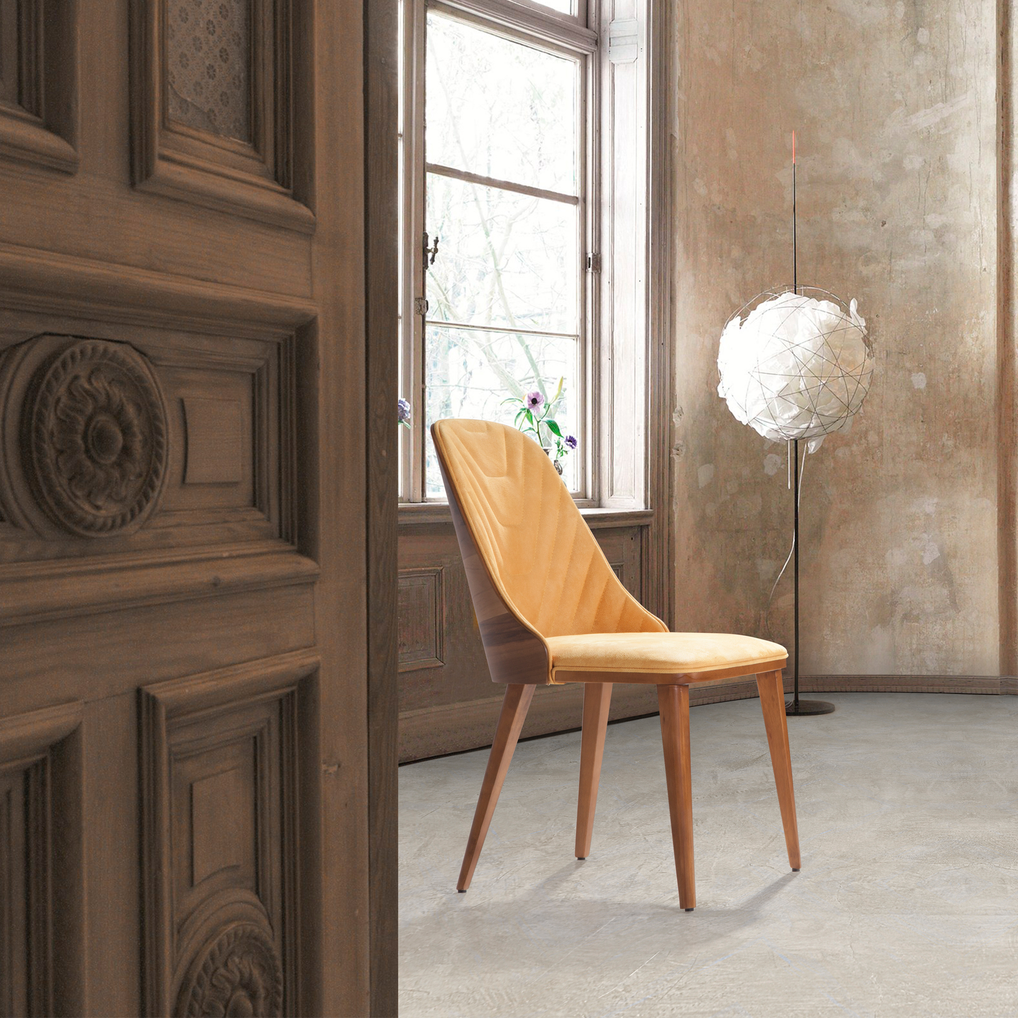 Donelle hajlított fa étkezőszék