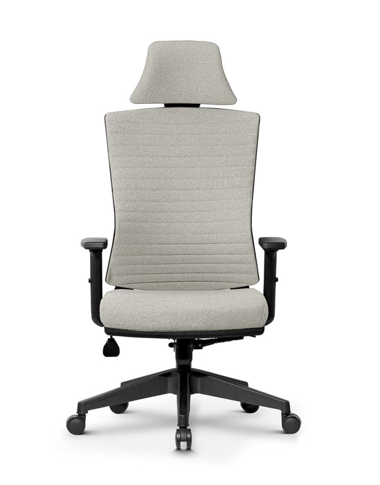 Ello ergonomikus szövet irodai forgószék deréktámasszal, fejtámasszal