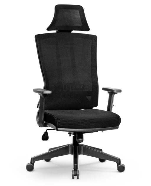 Ello_ergonomikus_irodai_forgoszek_derektamasszal_fejtamasszal_3D_fekete_air_mesh_halo_fekete_muanyag_csillagtalp1_Deluzzo