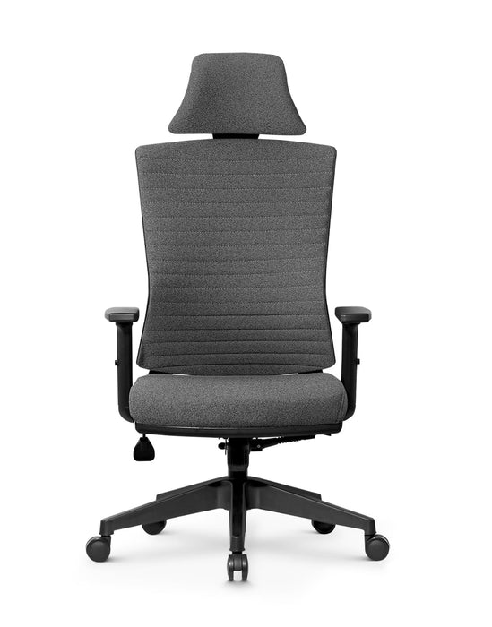 Ello ergonomikus szövet irodai forgószék deréktámasszal, fejtámasszal