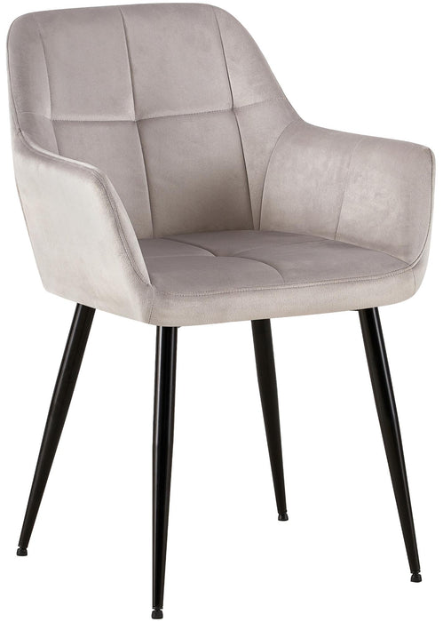 Emia_etkezoszek_vilagosszurke_barsony_huzat_fekete_fem_lab_Deluzzo