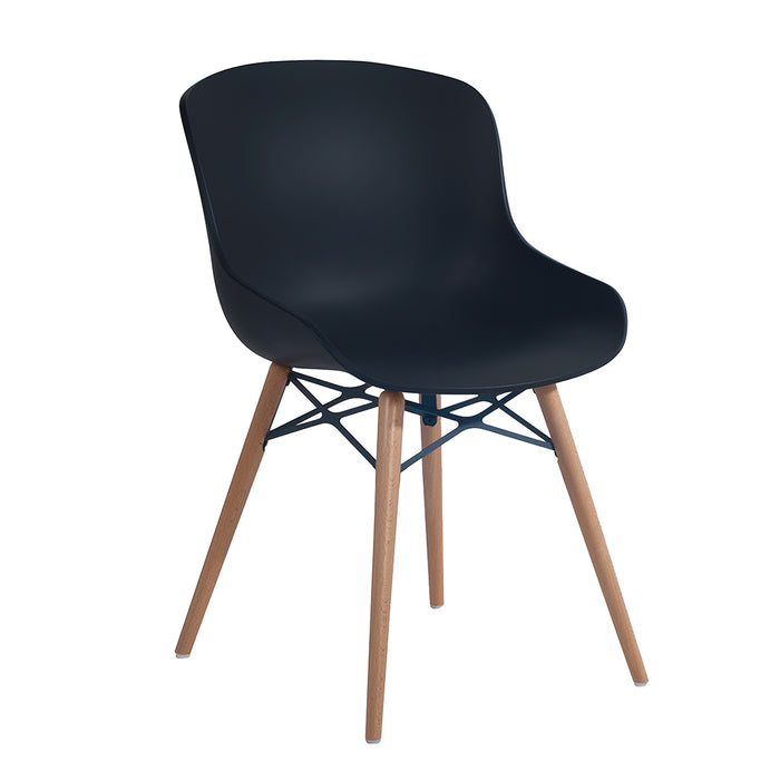 Globe-S Wox Beech fa lábú műanyag szék