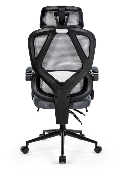 Gander ergonomikus hálós irodai szék lábtartóval