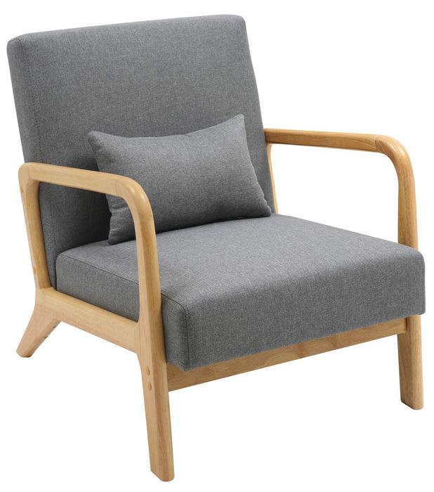 Hibbing_fotel_vilagosszurke_szovet_huzattal_natur_fa_karfas_labazat_Deluzzo