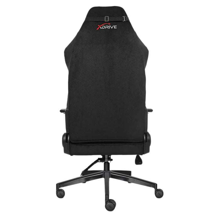 Hira Professzionális gamer szék, ergonomikus párnák, 3D kartámasz, szürke-fekete prémium szövet
