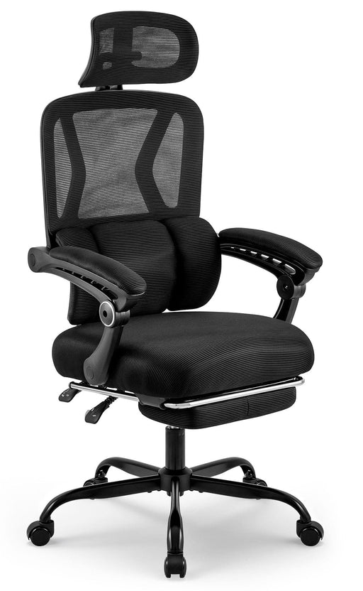 Liberton_ergonomikus_irodai_szek_fekete_mesh_karpit_labtarto_Deluzzo