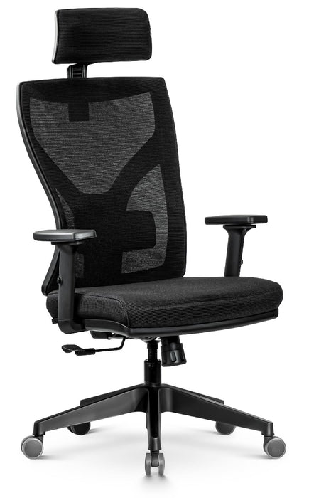 Lion 3D AirMesh irodai forgószék állítható deréktámasz, fejtámasz, kartámasz