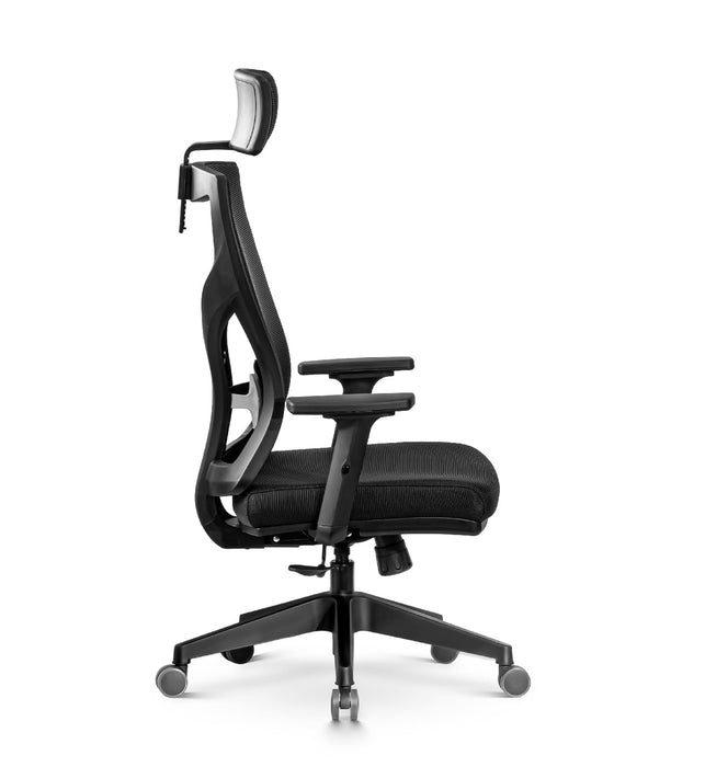 Lion 3D AirMesh irodai forgószék állítható deréktámasz, fejtámasz, kartámasz