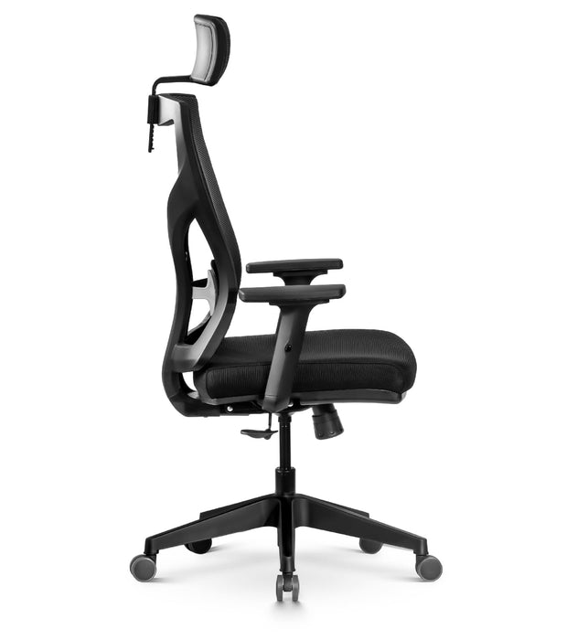 Lion 3D AirMesh irodai forgószék állítható deréktámasz, fejtámasz, kartámasz