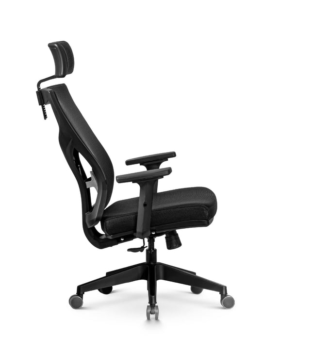 Lion 3D AirMesh irodai forgószék állítható deréktámasz, fejtámasz, kartámasz