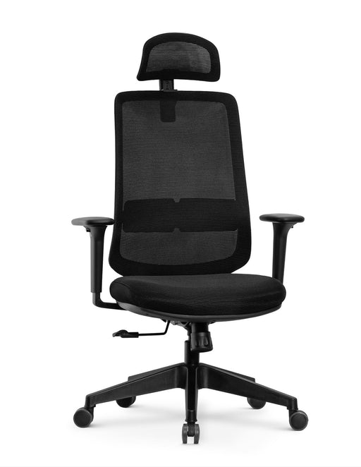 Mabelo_ergonomikus_irodai_forgoszek_ allithato_derektamasszal_fekete_3D Air mesh_halo_3D_karfa_fekete_csillagtalp_DELUZZO