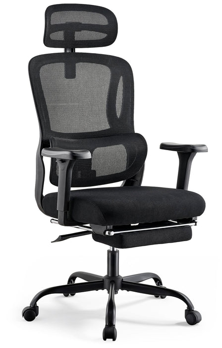 Mankato_ergonomikus_forgoszek_Labtartoval_fekete_mesh__Deluzzo