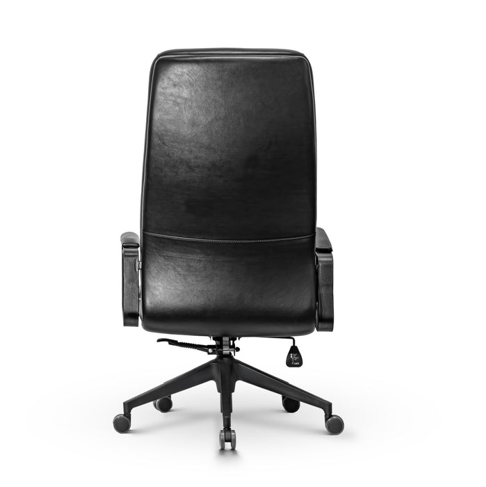 Mezzo elegánsan steppelt XXXL irodai forgószék magas háttámlával, műbőr, 180 kg teherbírás