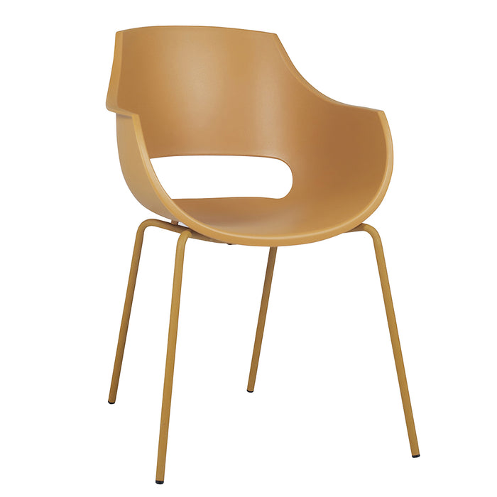 OPAL-ML_Pro_sarga_muanyag_kulteri_szek_sarga_fem_lab_Deluzzo