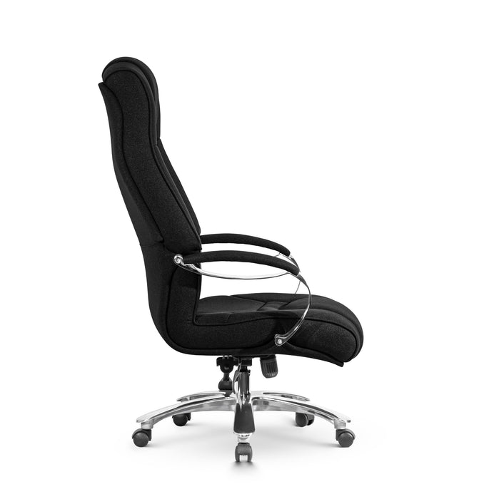 Opera XXXL nagy teherbírású irodaszék 250 KG-ig - Szövet borítás, fém karfa és láb