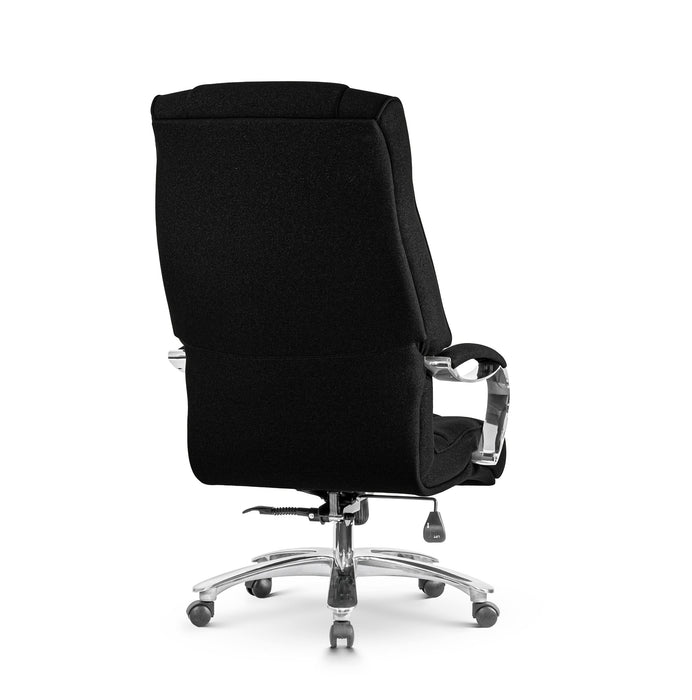 Opera XXXL nagy teherbírású irodaszék 250 KG-ig - Szövet borítás, fém karfa és láb