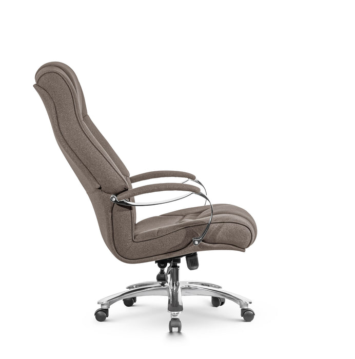 Opera XXXL nagy teherbírású irodaszék 250 KG-ig - Szövet borítás, fém karfa és láb