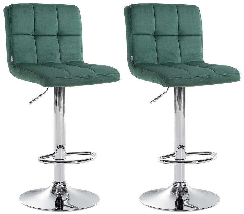 Peru_zold_barsony_barszek_2db-os_szett_allithato_krom_lab_Deluzzo