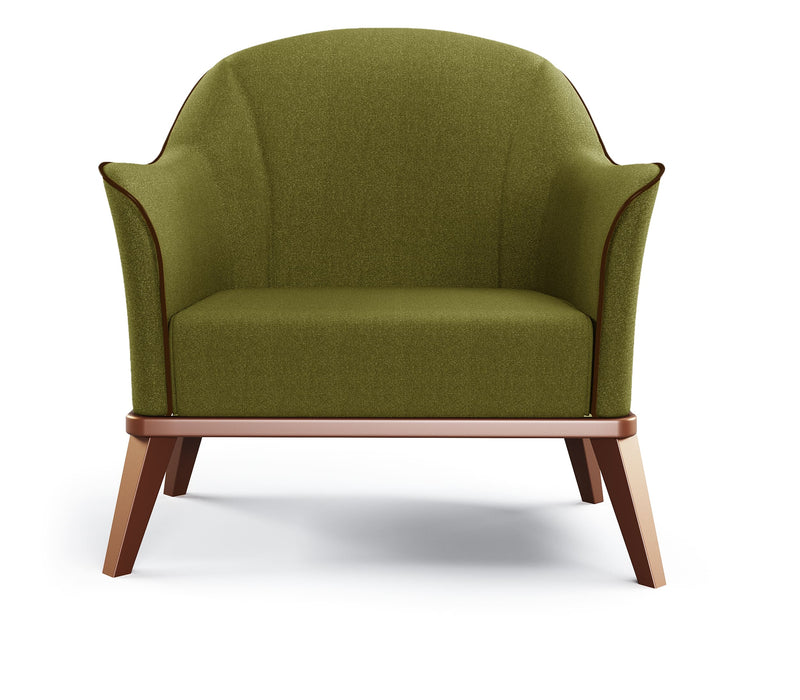 Resto_zold_szovet_irodai_vendegvaro_fotel_Deluzzo