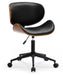 Sammy_hajlitott_fa_irodai_design_szek_diofa_vaz_fekete_mubor_karpit_fekete_fem_csillagtalp_Deluzzo
