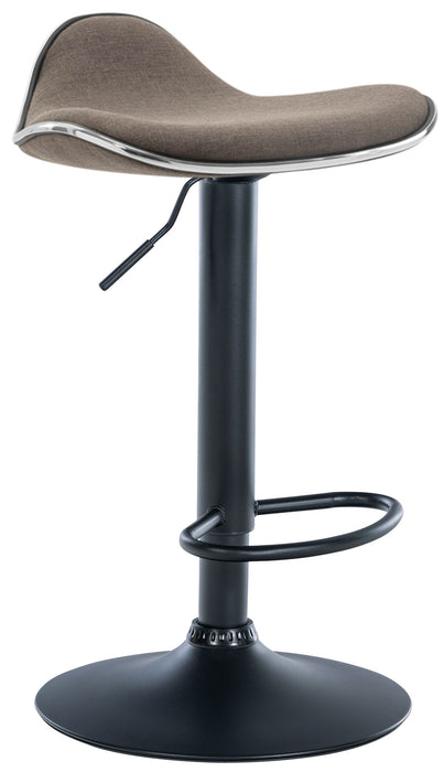 Shanghai_barszek_vilagosbarna_szovet_huzattal_allithato_fekete_labazattal_Deluzzo