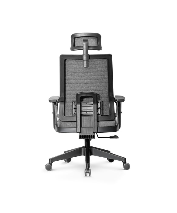 Tremezzo multifunkciós szövet irodai forgószék, állítható deréktámasz, 2D kartámasz, emelhető és dönthető fejtámla, multiblokk mechanika