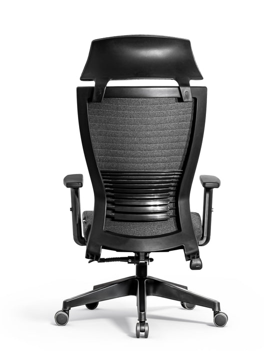 Trento ergonomikus irodai forgószék deréktámasszal, extra fejtámasszal, szövet