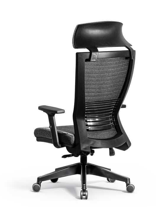 Trento ergonomikus irodai forgószék deréktámasszal, extra fejtámasszal, szövet