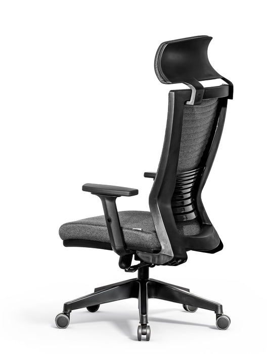 Trento ergonomikus irodai forgószék deréktámasszal, extra fejtámasszal, szövet