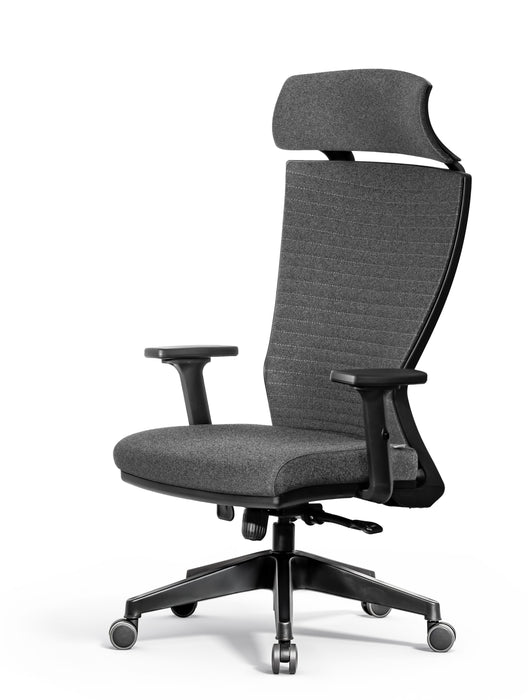 Trento ergonomikus irodai forgószék deréktámasszal, extra fejtámasszal, szövet