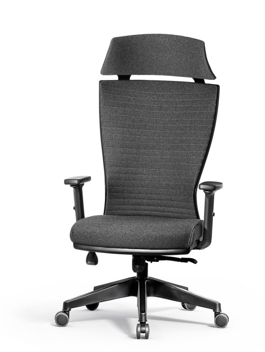 Trento ergonomikus irodai forgószék deréktámasszal, extra fejtámasszal, szövet