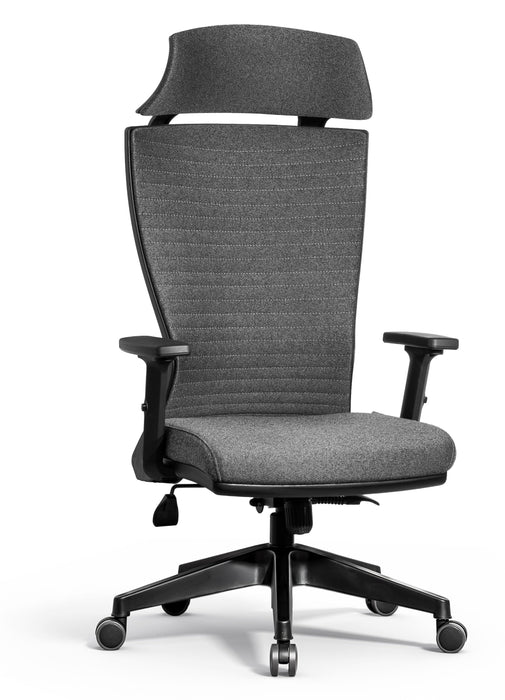 Trento ergonomikus irodai forgószék deréktámasszal, extra fejtámasszal, szövet