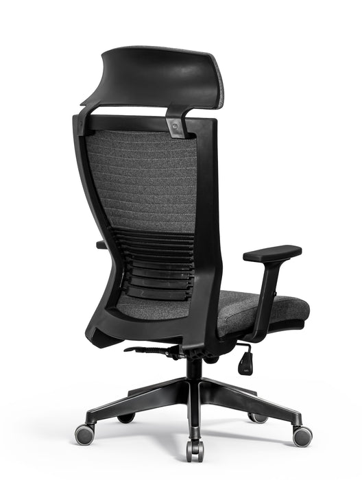 Trento ergonomikus irodai forgószék deréktámasszal, extra fejtámasszal, szövet
