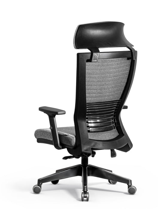 Trento ergonomikus irodai forgószék deréktámasszal, extra fejtámasszal, szövet
