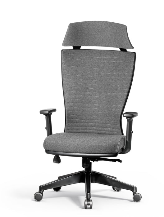 Trento ergonomikus irodai forgószék deréktámasszal, extra fejtámasszal, szövet